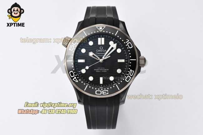 Seamaster 300M 43.5mm VSF Black/Dot on CER/RU Strap A8806 Seamaster 300M 43.5mm VSF Black/Dot on CER/RU Strap A8806