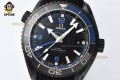 Planet Ocean GMT 45.5mm VSF Black/Stick with Blue Numeral on CER/RU Strap A8906 Super Clone Planet Ocean GMT 45.5mm VSF Black/Stick with Blue Numeral on CER/RU Strap A8906 Super Clone
