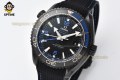 Planet Ocean GMT 45.5mm VSF Black/Stick with Blue Numeral on CER/RU Strap A8906 Super Clone Planet Ocean GMT 45.5mm VSF Black/Stick with Blue Numeral on CER/RU Strap A8906 Super Clone