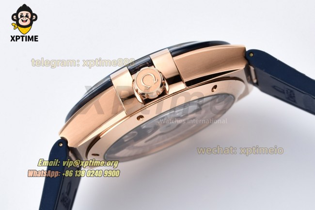 Constellation 41mm VSF Blue/Stick on RG/LE Strap A8900 Super Clone Constellation 41mm VSF Blue/Stick on RG/LE Strap A8900 Super Clone