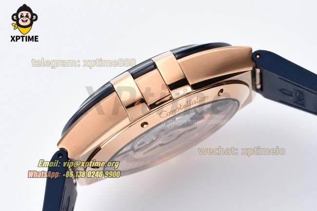 Constellation 41mm VSF Blue/Stick on RG/LE Strap A8900 Super Clone Constellation 41mm VSF Blue/Stick on RG/LE Strap A8900 Super Clone