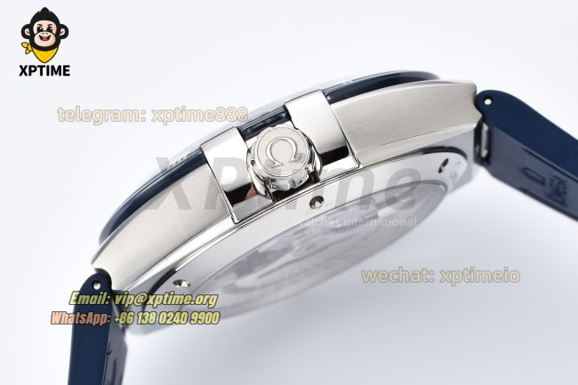 Constellation 41mm VSF Blue/Stick on SS/LE Strap A8900 Super Clone Constellation 41mm VSF Blue/Stick on SS/LE Strap A8900 Super Clone