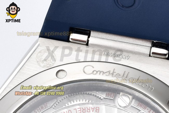 Constellation 41mm VSF Blue/Stick on SS/LE Strap A8900 Super Clone Constellation 41mm VSF Blue/Stick on SS/LE Strap A8900 Super Clone