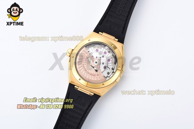 Constellation 41mm VSF Black/Stick on YG/LE Strap Super Clone A8900 Constellation 41mm VSF Black/Stick on YG/LE Strap Super Clone A8900