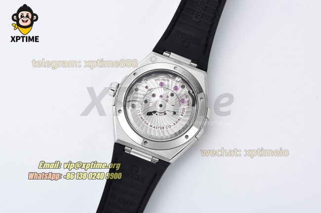 Constellation 41mm VSF Black/Stick on SS/LE Strap A8900 Super Clone Constellation 41mm VSF Black/Stick on SS/LE Strap A8900 Super Clone