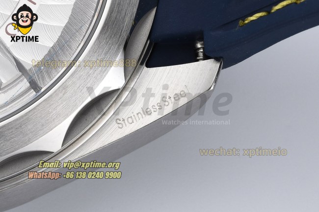 Aqua Terral 150M 41mm VSF Blue Textured/Arrow Head on SS/RU Strap A8900 Super Clone Aqua Terral 150M 41mm VSF Blue Textured/Arrow Head on SS/RU Strap A8900 Super Clone
