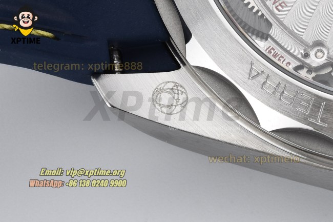 Aqua Terral 150M 41mm VSF Blue Textured/Arrow Head on SS/RU Strap A8900 Super Clone Aqua Terral 150M 41mm VSF Blue Textured/Arrow Head on SS/RU Strap A8900 Super Clone