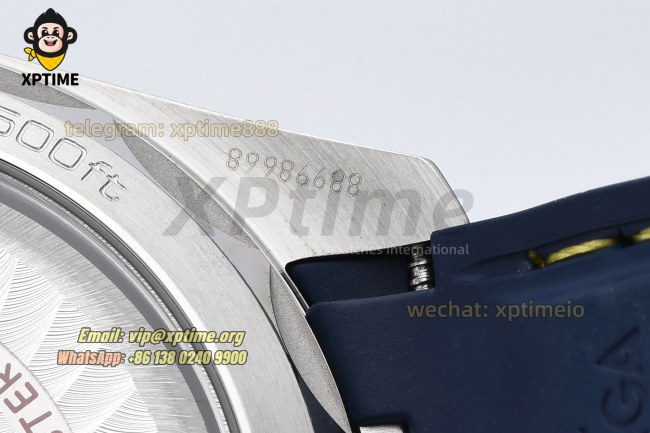 Aqua Terral 150M 41mm VSF Blue Textured/Arrow Head on SS/RU Strap A8900 Super Clone Aqua Terral 150M 41mm VSF Blue Textured/Arrow Head on SS/RU Strap A8900 Super Clone
