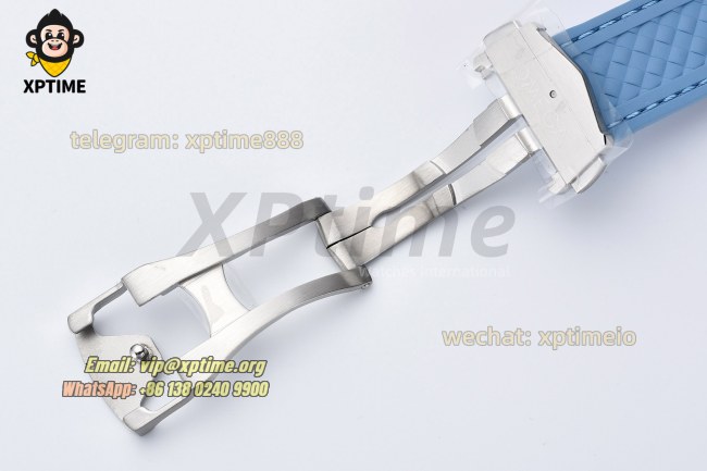 Aqua Terral 150M 41mm VSF Blue Textured/Arrow head on SS/RU Strap A8900 Super Clone Aqua Terral 150M 41mm VSF Blue Textured/Arrow head on SS/RU Strap A8900 Super Clone