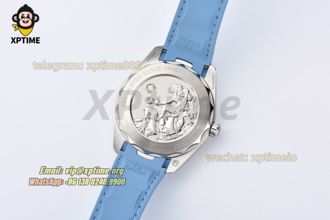 Aqua Terral 150M 41mm VSF Blue Textured/Arrow head on SS/RU Strap A8900 Super Clone Aqua Terral 150M 41mm VSF Blue Textured/Arrow head on SS/RU Strap A8900 Super Clone