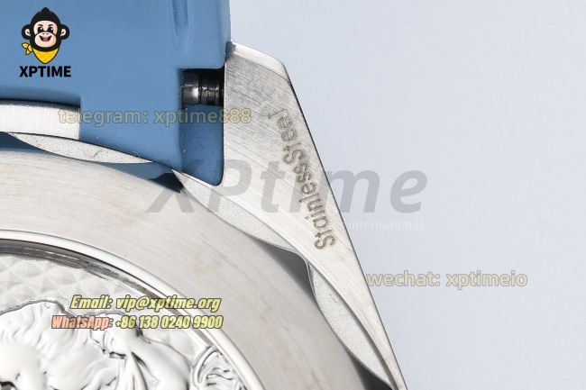 Aqua Terral 150M 41mm VSF Blue Textured/Arrow head on SS/RU Strap A8900 Super Clone Aqua Terral 150M 41mm VSF Blue Textured/Arrow head on SS/RU Strap A8900 Super Clone