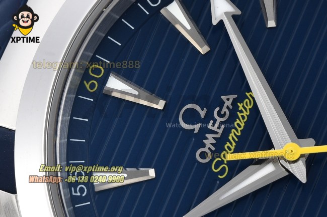 Aqua Terral 150M 41mm VSF Blue Textured/Arrow Head on SS/RU Strap A8900 Super Clone Aqua Terral 150M 41mm VSF Blue Textured/Arrow Head on SS/RU Strap A8900 Super Clone