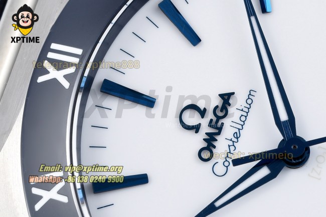 Constellation 41mm VSF White/Stick on SS/LE Strap A8900 Super Clone Constellation 41mm VSF White/Stick on SS/LE Strap A8900 Super Clone