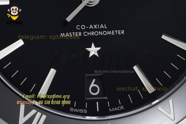 Constellation 41mm VSF Black/Stick on SS/LE Strap A8900 Super Clone Constellation 41mm VSF Black/Stick on SS/LE Strap A8900 Super Clone