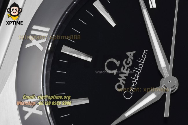 Constellation 41mm VSF Black/Stick on SS/LE Strap A8900 Super Clone Constellation 41mm VSF Black/Stick on SS/LE Strap A8900 Super Clone