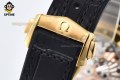 Constellation 41mm VSF Black/Stick on YG/LE Strap Super Clone A8900 Constellation 41mm VSF Black/Stick on YG/LE Strap Super Clone A8900