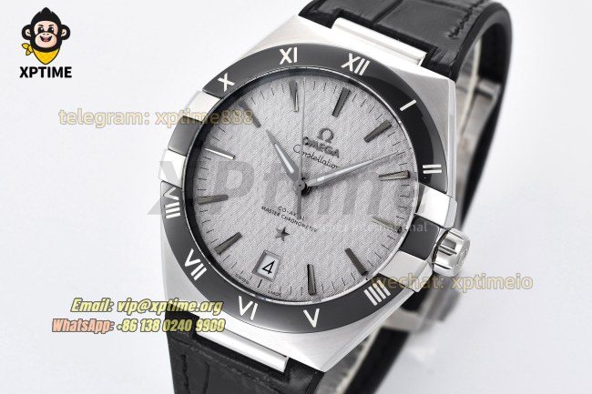 Constellation 41mm VSF Gray/Stick on SS/LE Strap A8900 Super Clone Constellation 41mm VSF Gray/Stick on SS/LE Strap A8900 Super Clone