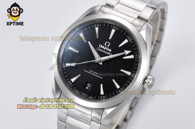 Aqua Terral 150M 41mm VSF Black Textured/Arrow head on SS/SS Bracelet A8900 Super Clone Aqua Terral 150M 41mm VSF Black Textured/Arrow head on SS/SS Bracelet A8900 Super Clone