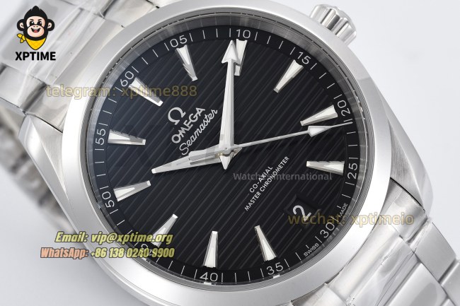 Aqua Terral 150M 41mm VSF Black Textured/Arrow head on SS/SS Bracelet A8900 Super Clone Aqua Terral 150M 41mm VSF Black Textured/Arrow head on SS/SS Bracelet A8900 Super Clone