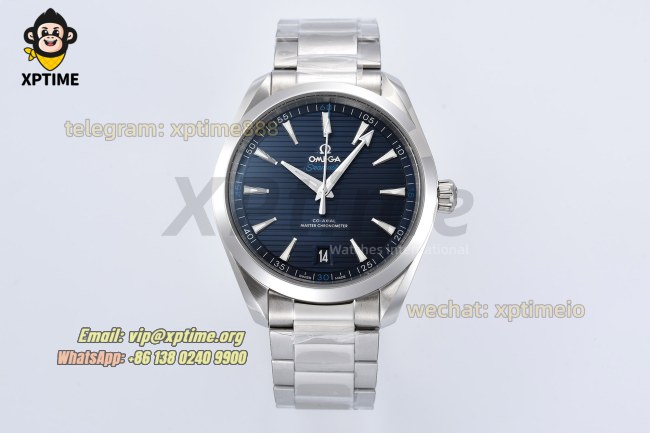 Aqua Terral 150M 41mm VSF Blue Textured/Arrow head on SS/SS Bracelet A8900 Super Clone Aqua Terral 150M 41mm VSF Blue Textured/Arrow head on SS/SS Bracelet A8900 Super Clone