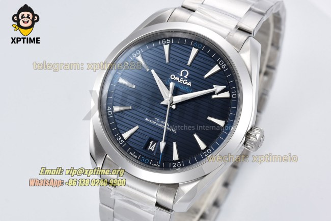 Aqua Terral 150M 41mm VSF Blue Textured/Arrow head on SS/SS Bracelet A8900 Super Clone Aqua Terral 150M 41mm VSF Blue Textured/Arrow head on SS/SS Bracelet A8900 Super Clone