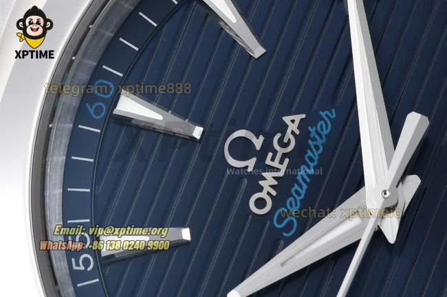 Aqua Terral 150M 41mm VSF Blue Textured/Arrow head on SS/SS Bracelet A8900 Super Clone Aqua Terral 150M 41mm VSF Blue Textured/Arrow head on SS/SS Bracelet A8900 Super Clone