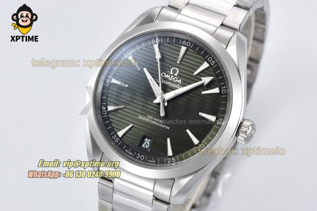 Aqua Terral 150M 41mm VSF Green Textured/Arrow head on SS/SS Bracelet A8900 Super Clone Aqua Terral 150M 41mm VSF Green Textured/Arrow head on SS/SS Bracelet A8900 Super Clone