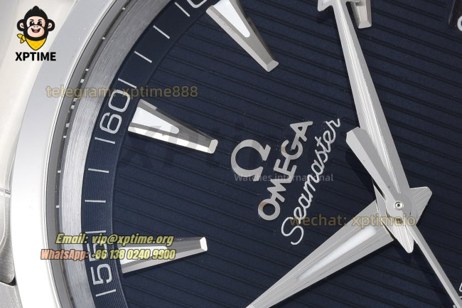 Aqua Terral 150M 41mm VSF Dark Blue Textured/Arrow head on SS/SS Bracelet A8500 Super Clone Aqua Terral 150M 41mm VSF Dark Blue Textured/Arrow head on SS/SS Bracelet A8500 Super Clone