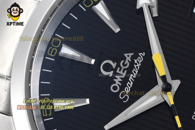 Aqua Terral 15000M Gauess Anti-Mg 41mm VSF Black/Arrow head on SS/SS Bracelet A8500 Super Clone Aqua Terral 15000M Gauess Anti-Mg 41mm VSF Black/Arrow head on SS/SS Bracelet A8500 Super Clone