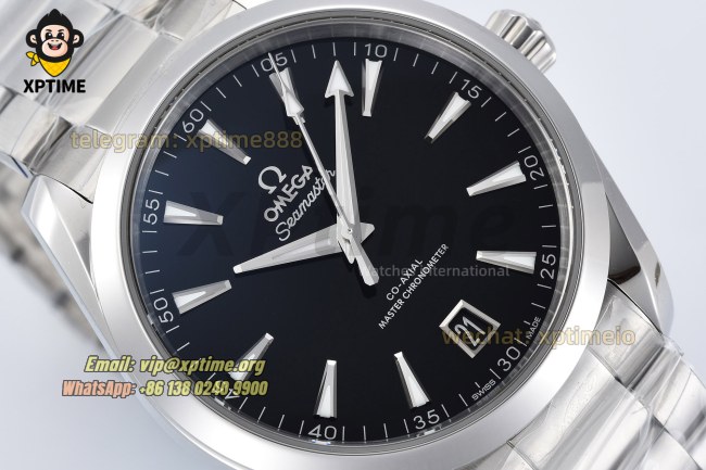 Aqua Terral 150M 41mm VSF Black/Arrow head on SS/SS Bracelet A8900 Super Clone Aqua Terral 150M 41mm VSF Black/Arrow head on SS/SS Bracelet A8900 Super Clone