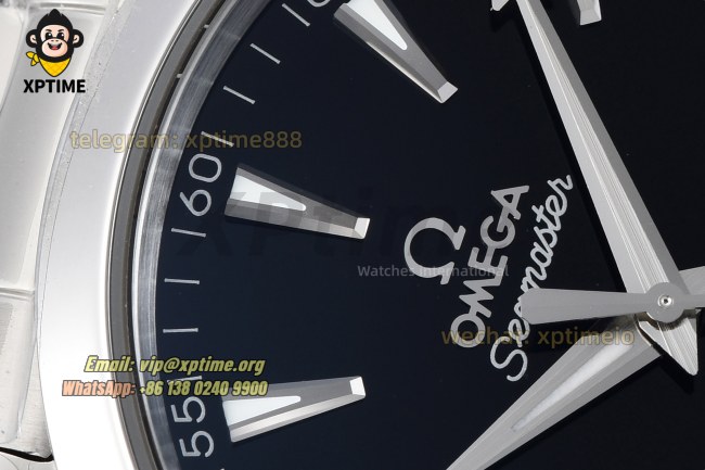 Aqua Terral 150M 41mm VSF Black/Arrow head on SS/SS Bracelet A8900 Super Clone Aqua Terral 150M 41mm VSF Black/Arrow head on SS/SS Bracelet A8900 Super Clone