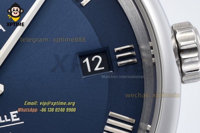 De Ville 41mm VSF Blue/ Roman on SS/SS bracelet A8500 De Ville 41mm VSF Blue/ Roman on SS/SS bracelet A8500