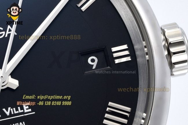 De Ville 41mm VSF Black/ Roman on SS/SS bracelet A8500 De Ville 41mm VSF Black/ Roman on SS/SS bracelet A8500