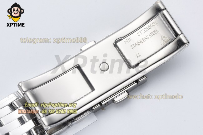 De Ville 40mm VSF Silver/ Roman Markers on SS/SS bracelet A8800 De Ville 40mm VSF Silver/ Roman Markers on SS/SS bracelet A8800