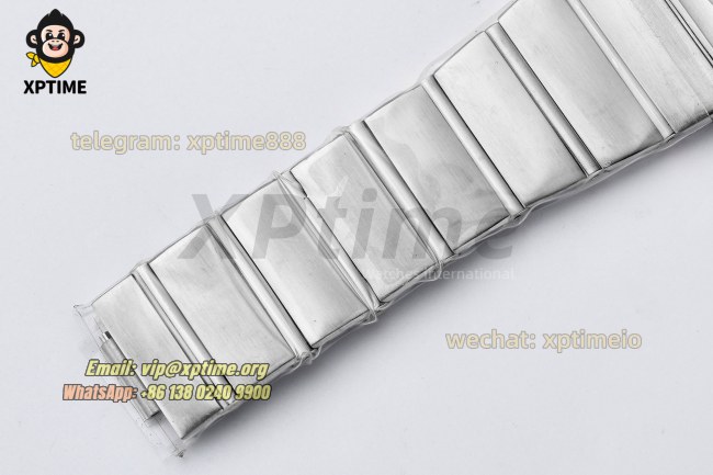 Constellation 38mm VSF White/Stick on SS/SS Bracelet A8500 Super Clone Constellation 38mm VSF White/Stick on SS/SS Bracelet A8500 Super Clone