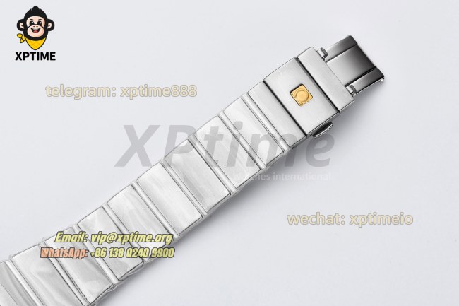 Constellation 38mm VSF Beige/Stick on SS/SS Bracelet A8500 Super Clone Constellation 38mm VSF Beige/Stick on SS/SS Bracelet A8500 Super Clone