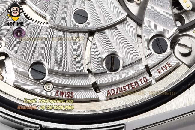 Constellation 38mm VSF Blue/Stick on SS/SS Bracelet A8500 Super Clone Constellation 38mm VSF Blue/Stick on SS/SS Bracelet A8500 Super Clone