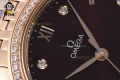 De Ville Prestige Ladies 34mm VSF Brown/Dimond & Roman on RG/RG Bracelet A8800 De Ville Prestige Ladies 34mm VSF Brown/Dimond & Roman on RG/RG Bracelet A8800