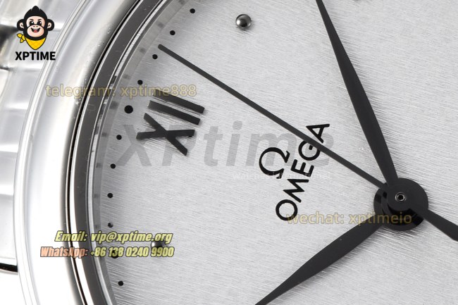 De Ville Prestige Ladies 34mm VSF White/Roman on SS/SS Bracelet A8800 De Ville Prestige Ladies 34mm VSF White/Roman on SS/SS Bracelet A8800