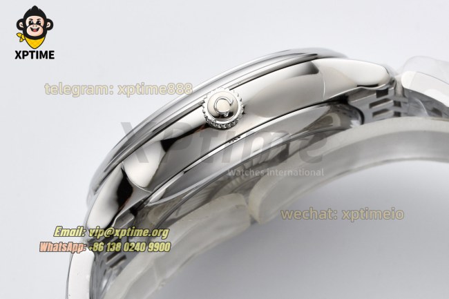 De Ville Prestige Ladies 34mm VSF White/Roman on SS/SS Bracelet A8800 De Ville Prestige Ladies 34mm VSF White/Roman on SS/SS Bracelet A8800