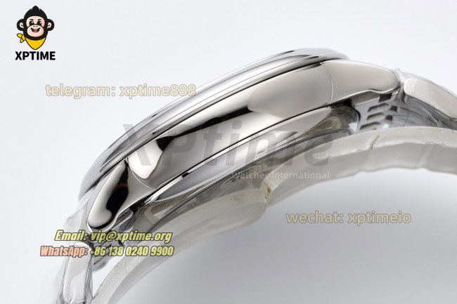 De Ville Prestige Ladies 34mm VSF White/Roman on SS/SS Bracelet A8800 De Ville Prestige Ladies 34mm VSF White/Roman on SS/SS Bracelet A8800
