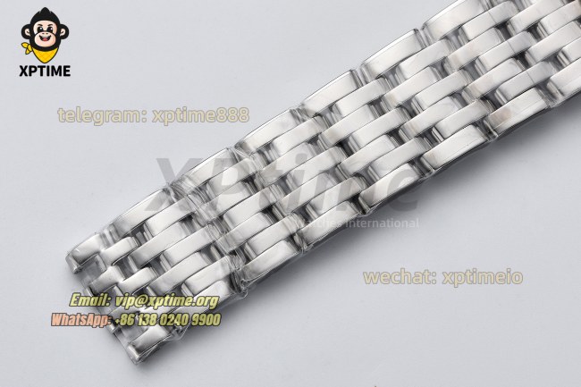 De Ville Prestige Ladies 34mm VSF White/Roman on SS/SS Bracelet A8800 De Ville Prestige Ladies 34mm VSF White/Roman on SS/SS Bracelet A8800