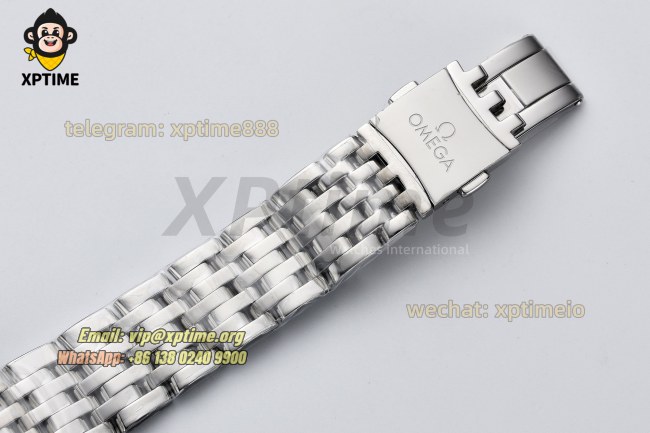 De Ville Prestige Ladies 34mm VSF White/Roman on SS/SS Bracelet A8800 De Ville Prestige Ladies 34mm VSF White/Roman on SS/SS Bracelet A8800