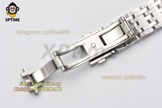 De Ville Prestige Ladies 34mm VSF White/Roman on SS/SS Bracelet A8800 De Ville Prestige Ladies 34mm VSF White/Roman on SS/SS Bracelet A8800