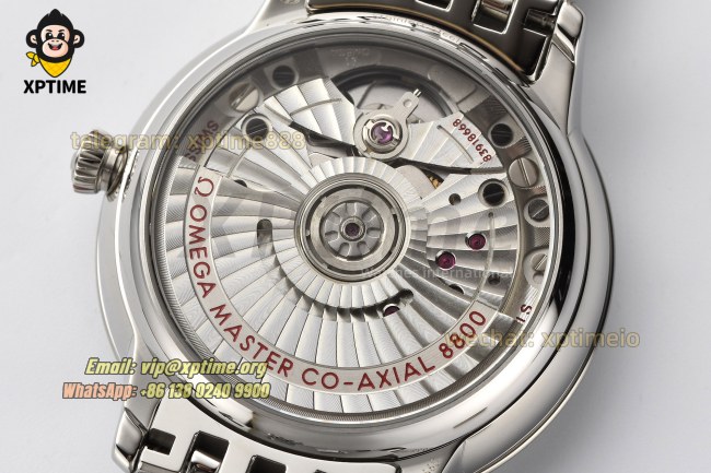 De Ville Prestige Ladies 34mm VSF Pink/Roman on SS/SS bracelet A8800 De Ville Prestige Ladies 34mm VSF Pink/Roman on SS/SS bracelet A8800