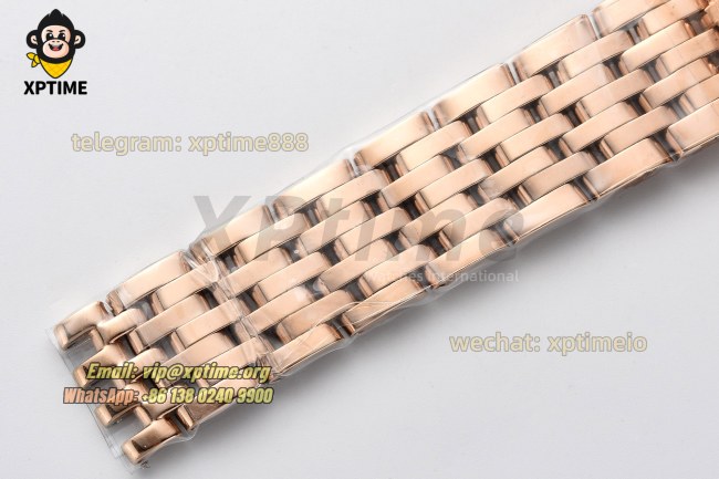 De Ville Prestige Ladies 34mm VSF Brown/Dimond & Roman on RG/RG Bracelet A8800 De Ville Prestige Ladies 34mm VSF Brown/Dimond & Roman on RG/RG Bracelet A8800