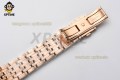 De Ville Prestige Ladies 34mm VSF Brown/Dimond & Roman on RG/RG Bracelet A8800 De Ville Prestige Ladies 34mm VSF Brown/Dimond & Roman on RG/RG Bracelet A8800