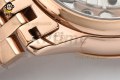 De Ville Prestige Ladies 34mm VSF Brown/Dimond & Roman on RG/RG Bracelet A8800 De Ville Prestige Ladies 34mm VSF Brown/Dimond & Roman on RG/RG Bracelet A8800