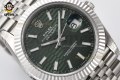Datejust 126334 41mm VSF Green Textured/Stick on Jub SS/SS Bracelet VS3235 Super Clone Datejust 126334 41mm VSF Green Textured/Stick on Jub SS/SS Bracelet VS3235 Super Clone