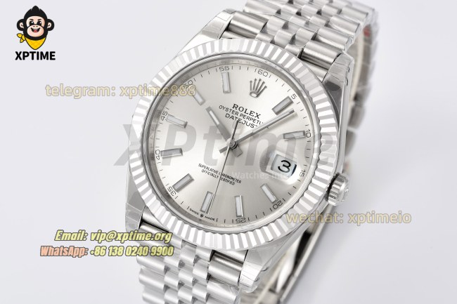 Datejust 126334 41mm VSF Silver/Stick on Jub SS/SS Bracelet VS3235 Super Clone Datejust 126334 41mm VSF Silver/Stick on Jub SS/SS Bracelet VS3235 Super Clone